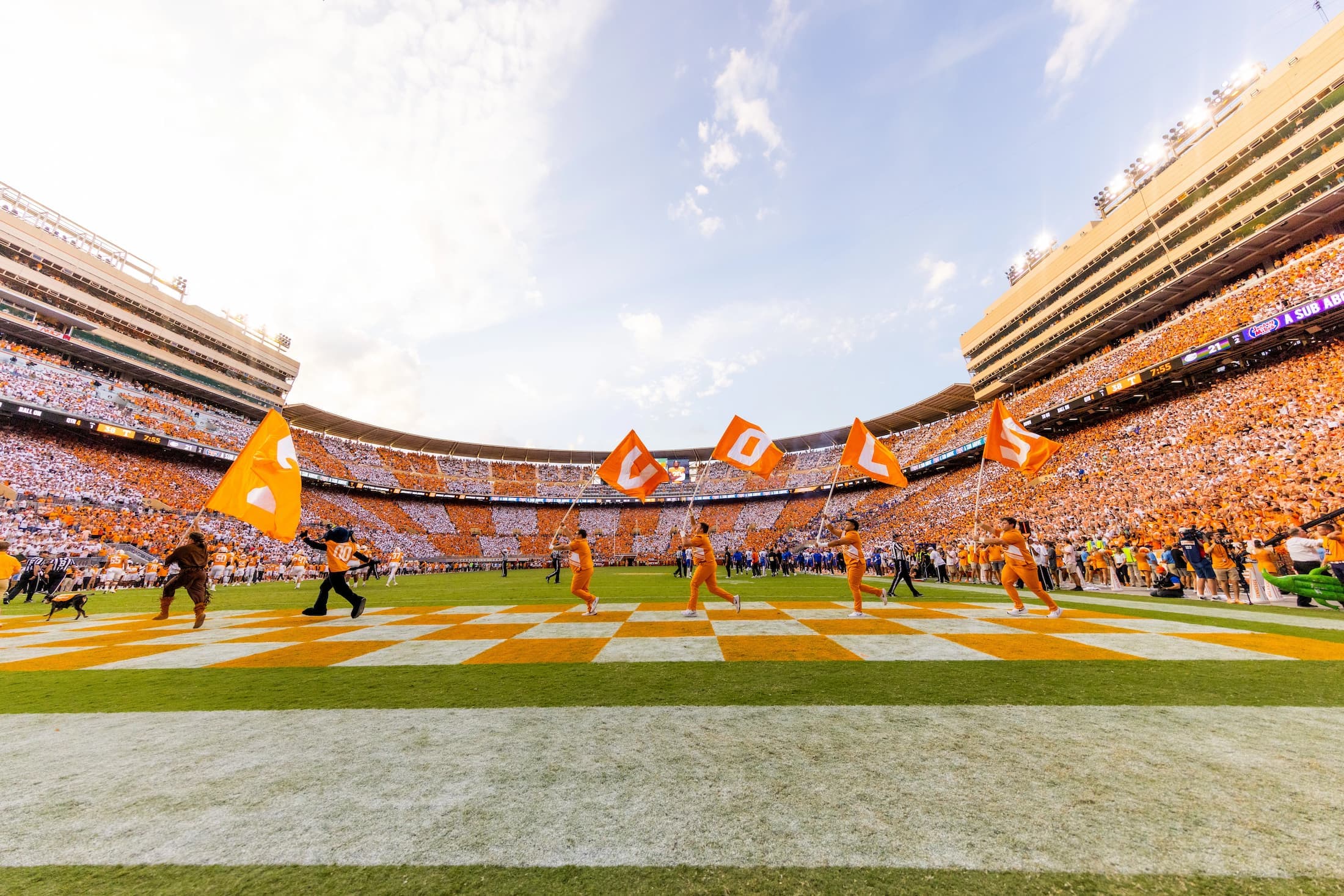 A student viewing the University of Tennessee admissions website on a laptop