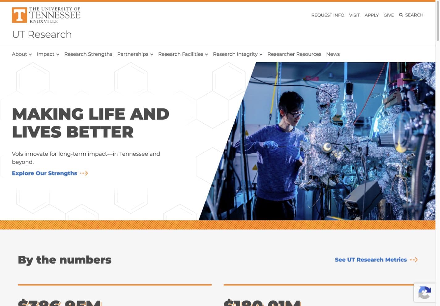 UT Research website