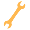 Orange wrench