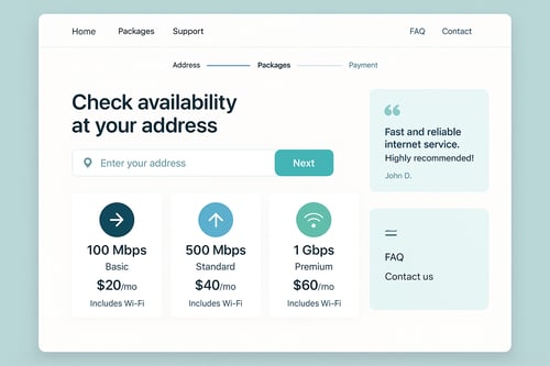 Turning Your ISP Ecommerce Experience Into a Buy Flow
