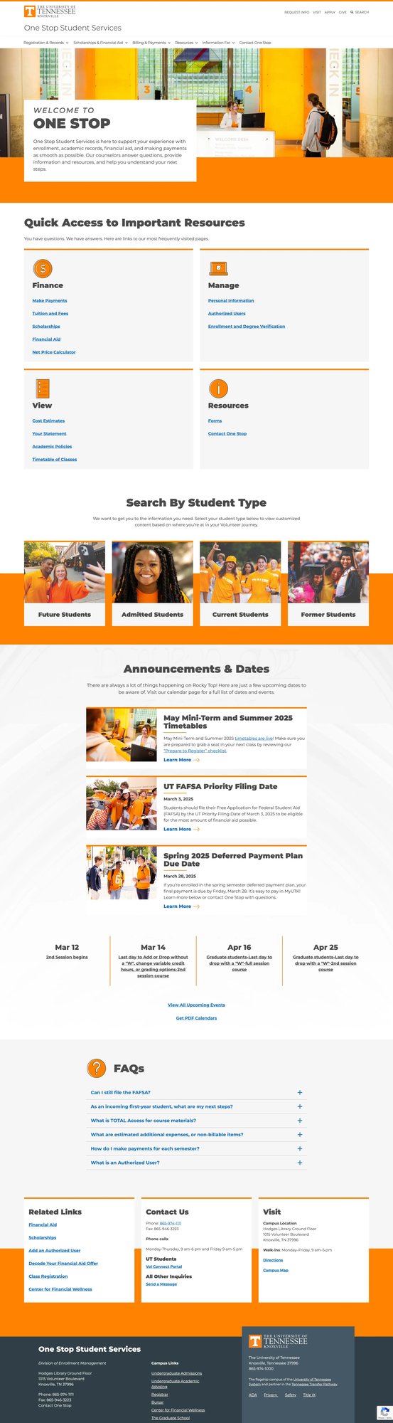 utk-one-stop-website